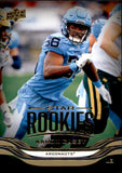 2026 Upper Deck CFL Football Base Card Gold Variant