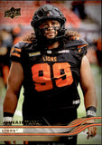 2026 Upper Deck CFL Football Base Card Gold Variant