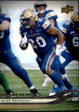 2026 Upper Deck CFL Football Base Card Gold Variant