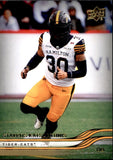 2026 Upper Deck CFL Football Base Card Gold Variant