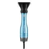 BaBylissPRO Nano Titanium Oval Ionic Hot Air Styler Blow out Hair Dryer Brush with Boar and Nylon Bristles