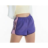 PINK by Victoria's Secret Purple Athletic Shorts Women's Small Polyester