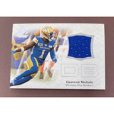 2023 Upper Deck CFL SP Game Used Jersey Deatrick Nichols Blue Bombers CFL-DN