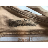 Hanes womens Original Triangle Bralette Moisture-wicking Stretch Cotton XL Beige