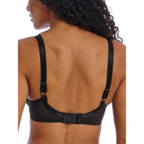 Freya AA401002BOR Womens Loveland Underwire Plunge Bra Size 38DD Black NWT
