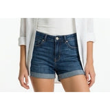 Aeropostale Women's Boyfriend Mini Blue Jean Shorts Ripped Size 00 Cotton