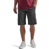 Wrangler 10ZM6BSAH Authentics Men's Cargo Twill Shorts Gray 38 NWT