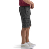 Wrangler 10ZM6BSAH Authentics Men's Cargo Twill Shorts Gray 38 NWT