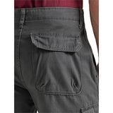Wrangler 10ZM6BSAH Authentics Men's Cargo Twill Shorts Gray 38 NWT