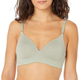 Warners Rm1691w Blissful Benefits Wireless Lightly Lined Seagrass Bra