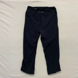 Under Armour Cropped Leggings Women's Size Small Black Back Zipper Pocket Workou
