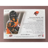 2023 Upper Deck CFL SP Game Used Jersey BC Lions Dominique Rhymes CFL-DR