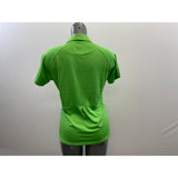 Cutter & Buck CB Dry Tech Polo Shirt Women's Size Medium Green Polyester Short Sleeve Moisture Wicking Top