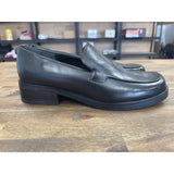 Franco Sarto Women's BOCCA Loafers Black 6.5W Like New
