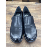 Franco Sarto Women's BOCCA Loafers Black 6.5W Like New