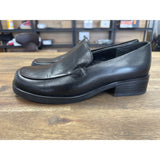 Franco Sarto Women's BOCCA Loafers Black 6.5W Like New
