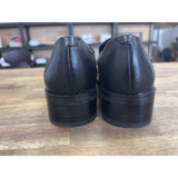 Franco Sarto Women's BOCCA Loafers Black 6.5W Like New