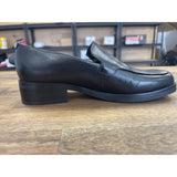 Franco Sarto Women's BOCCA Loafers Black 6.5W Like New