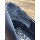 Franco Sarto Women's BOCCA Loafers Black 6.5W Like New
