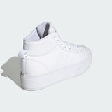 adidas Women's Bravada 2.0 Mid Platform, White/White/Chalk White, SIZE 11 NEW