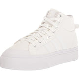 adidas Women's Bravada 2.0 Mid Platform, White/White/Chalk White, SIZE 11 NEW