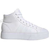 adidas Women's Bravada 2.0 Mid Platform, White/White/Chalk White, SIZE 11 NEW