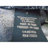 LONDON Low Rise Skinny Fit Women's Denim Blue Jeans Size 3