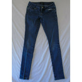 LONDON Low Rise Skinny Fit Women's Denim Blue Jeans Size 3