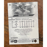 2024 Upper Deck CFL Base Autograph Trevor Harris 35 Saskatchewan Roughriders