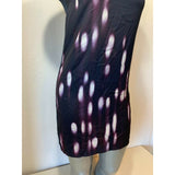 Willow & Thread Women's Size XXS Polyester Blue Sleeveless V Neck Shift Dress