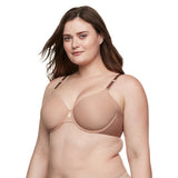 Olga GB0561A No Side Effects Underwire T-Shirt Bra Toasted Almond