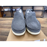 SPERRY MOC-SIDER SLIP-ON SHOE, Mens 4M or Women's 5.5M Gray NEW
