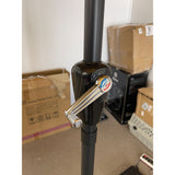 Patio Umbrella 9' Span - crank up with tilt Beige, aluminum pole NEW