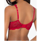 Smart & Sexy Signature Lace Unlined Underwire Bra 85045 No No Red