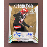 2023 Upper Deck CFL SP Game Used Prowess Autograph Julian Howsare Stampeders CPA-JH