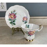 Royal Albert Anne Sweetheart Roses  Bone China Tea Cup And Saucer Set