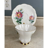Royal Albert Anne Sweetheart Roses  Bone China Tea Cup And Saucer Set