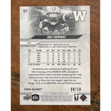 2024 Upper Deck CFL High Gloss #/10 Nic Demski 57 Winnipeg Blue Bombers