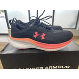 Under Armour Women's 10 Charged+ Assert 11 Wide Running Shoes BLACK/PINK