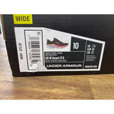 Under Armour Women's 10 Charged+ Assert 11 Wide Running Shoes BLACK/PINK