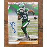 2024 Upper Deck CFL Base Autograph Samuel Emilus 55 Saskatchewan Roughriders
