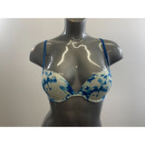 La Senza Remix Women's Blue Tie Dye T-Shirt Bra Size 32B Polyamide