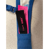 La Senza Remix Women's Blue Tie Dye T-Shirt Bra Size 32B Polyamide