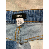 BDG Denim Womens Blue Size Large Skirt Zipper