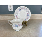 Paragon By Appointment To The Queen England Romance Cup And Saucer Gold Stamp