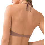 Smart and Sexy SA1001 Swim Secret The Getaway Bikini Top 34DDD Latte NWT