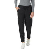 Hanes CSW101 Womens Healthcare Scrub Joggers Medical Pants Medium Black NWT