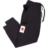 Hanes CSW101 Womens Healthcare Scrub Joggers Medical Pants Medium Black NWT