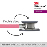 3M Littmann Classic III Stethoscope 5633 Stainless Steel 27" Pearl Pink