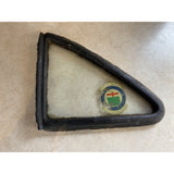 Vintage Automobile Rear Quarter Stationary Side Glass Window